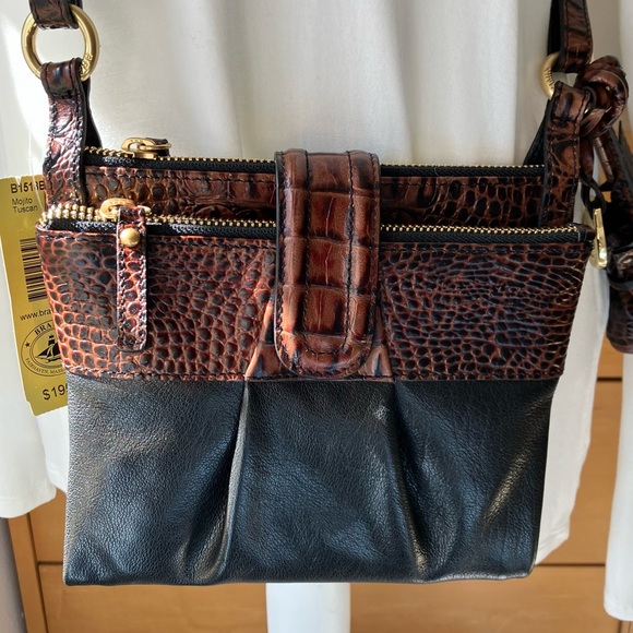 Brahmin Bags Nwt Brahmin Mojito Tuscan Leather Crossbody Organizer